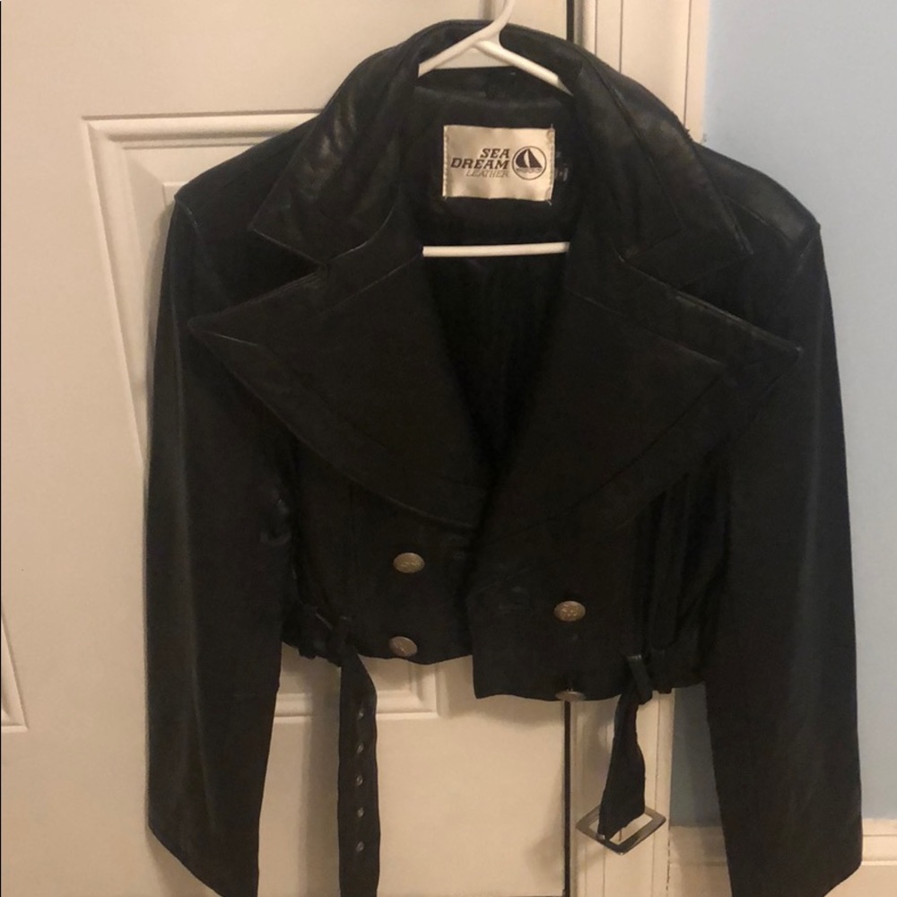 Leather jacket